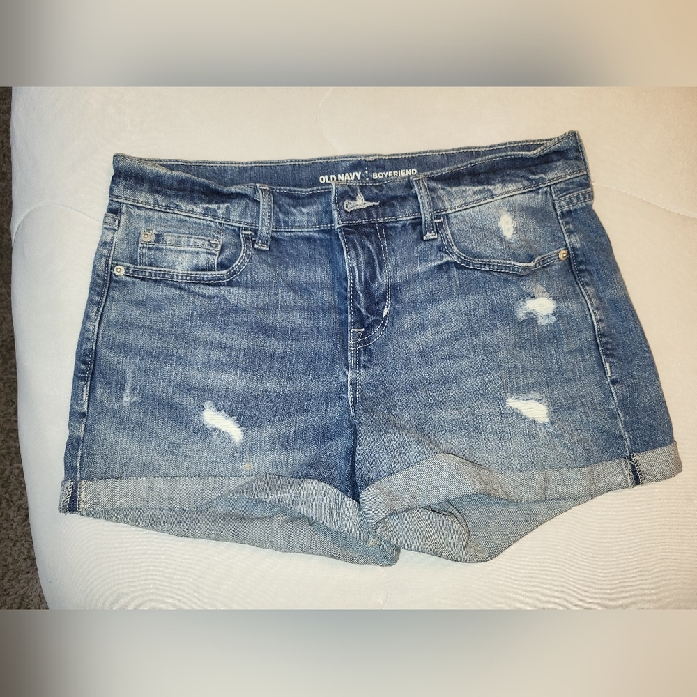 Womans Old Navy Jean shorts.